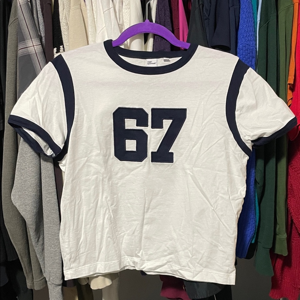 COPY - Aritzia TNA soft feels tee